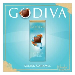 Godiva Salted Caramel Milk Chocolate With Caramelised Toffee 90 g