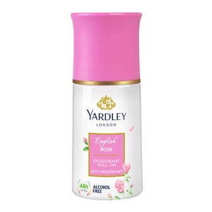Yardley English Rose Deodorant Roll On Anti-Perspirant 50 ml