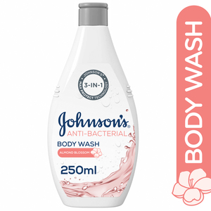 Johnson's Anti-Bacterial Body Wash Almond Blossom 250 ml