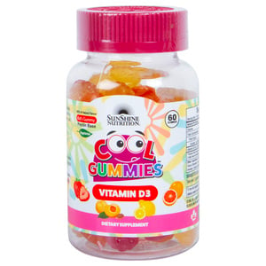 Sunshine Nutrition Cool Gummies Vitamin D3 60 pcs