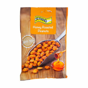 Serano Roasted Peanuts Honey 175 g
