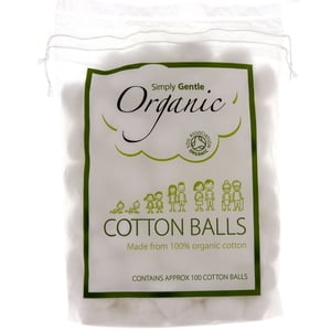 Simply Gentle Organic Cotton Balls 100 pcs