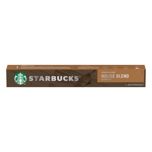 Starbucks House Blend by Nespresso Medium Roast Coffee Capsules 10 pcs