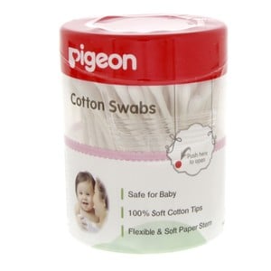 Pigeon Cotton Swabs, 100 pcs