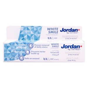 Jordan White Smile Mint Toothpaste 75 ml