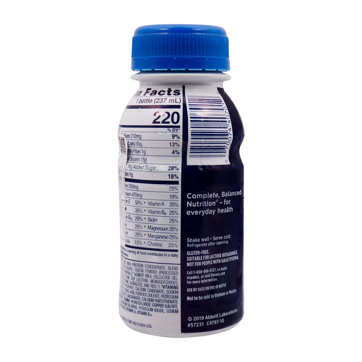 Ensure Original Nutrition Shake Milk Chocolate, 237 ml