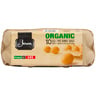 Jenan Brown Organic Free Range Eggs 10 pcs
