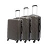 Wagon R ABS 4Wheel Hard Trolley WB625 3Pcs Set (20"+24"+28") Assorted Color