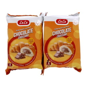 LuLu Chocolate Croissant 2 x 6 pcs