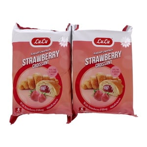LuLu Strawberry Croissant 2 x 6 pcs