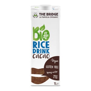 The Bridge Bio Organic Rice Drink Cacao 1 Litre