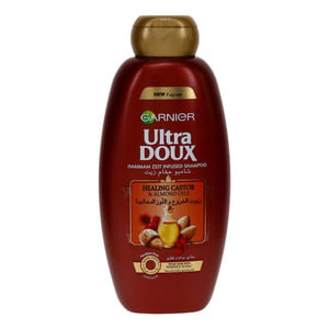Garnier Shampoo Ultra Doux Healing Castor & Almond Oils 600 ml