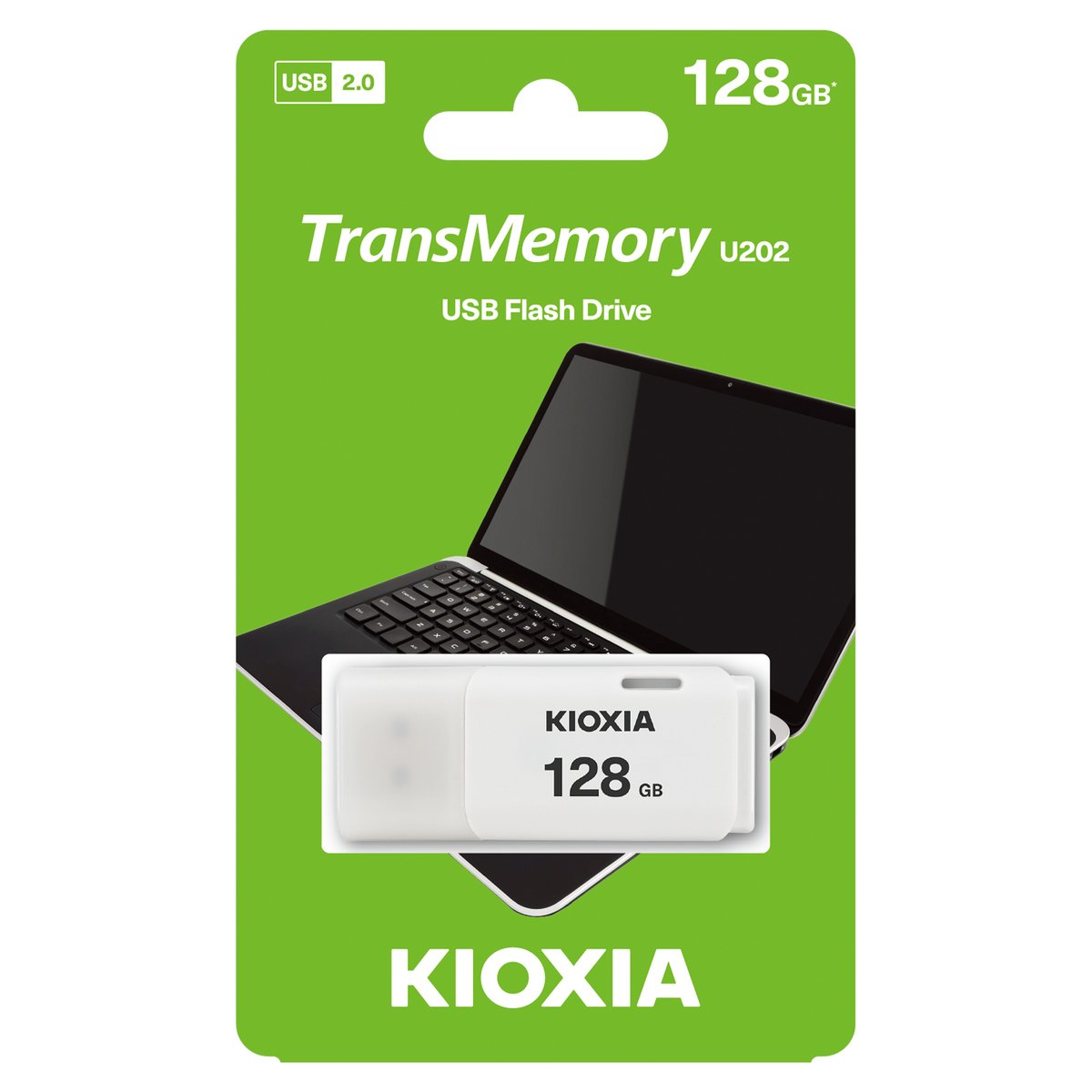 KIOXIA LU202W128GG4 128GB USB 2.0 Flash Drive
