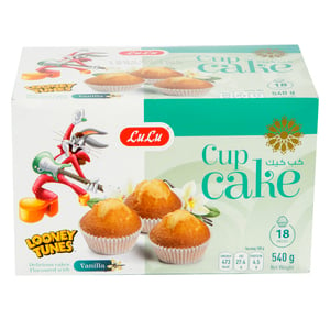 LuLu Vanilla Cupcake 18 x 30 g