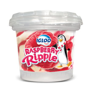 Igloo Ice Cream Cup Raspberry Ripple 150 ml