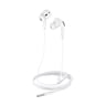 Iends Stereo Wired Earphones with 3.5mm Plug IE-HS5737, White