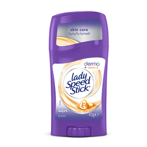 Lady Speed Stick Derma Sticks Anti-Perspirant Deodorant Natural Skin Restoration Vitamin E 45 g