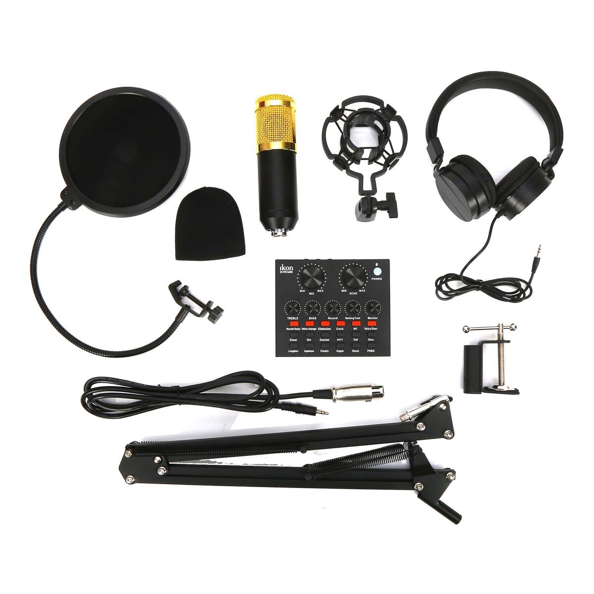 Ikon Live Recording Condenser Microphone Set IKWCM88