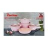 Chefline Die Cast Cookware Set Alfeta 9pcs Induction Assorted Colors