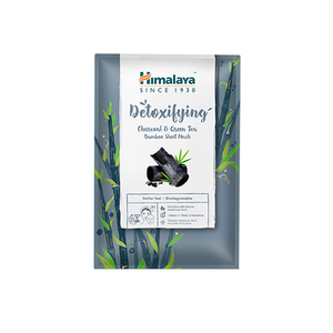 Himalaya Charcoal & Green Tea Detoxifying Sheet Mask 30 ml