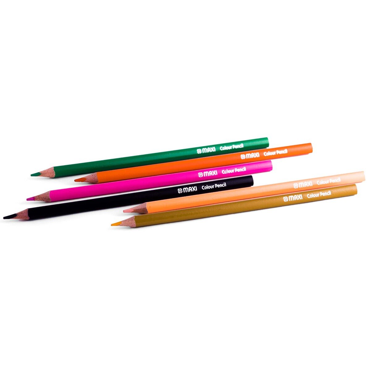 Maxi Triangular Colour Pencils, Pack Of 30, MX-CPR36