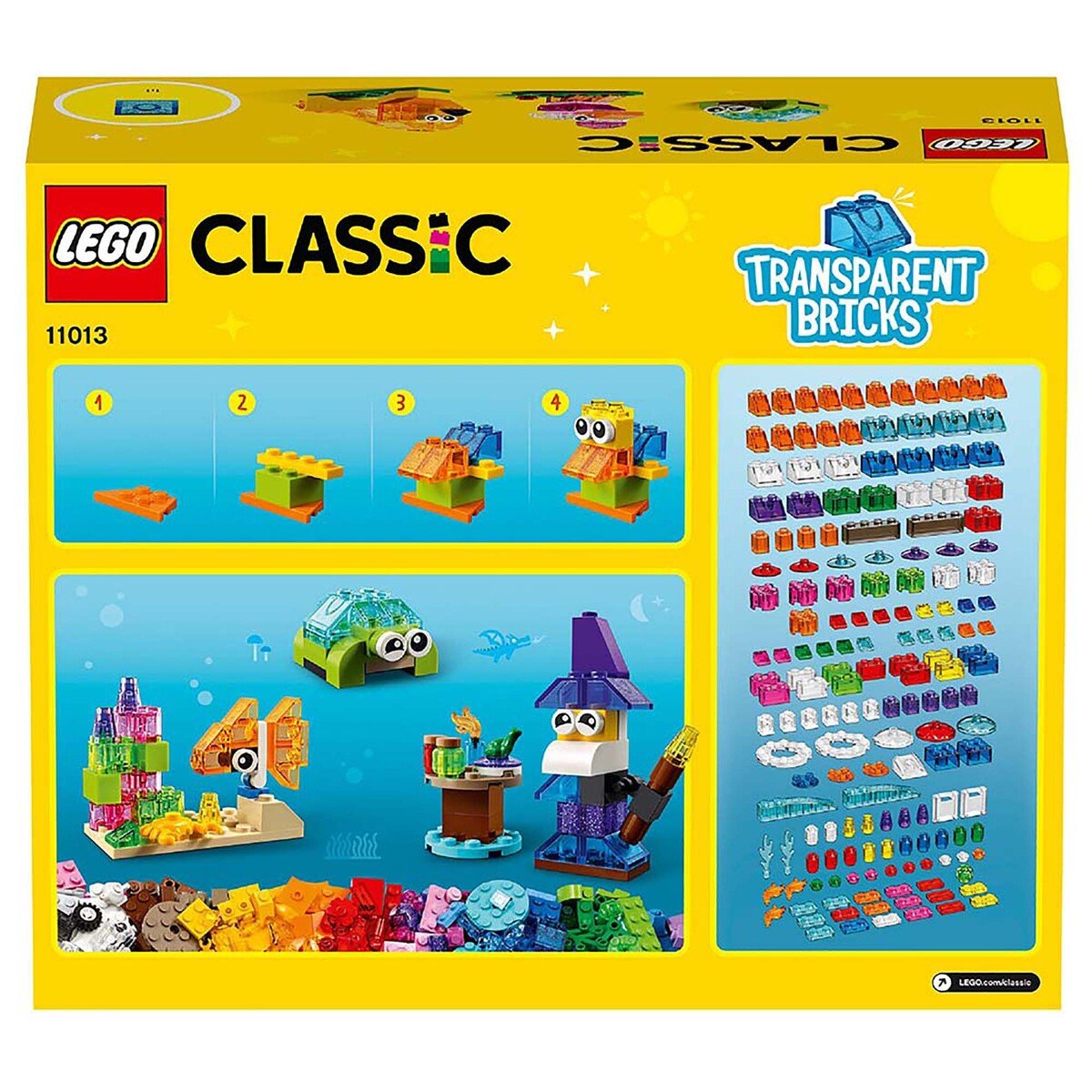 Lego 11013 Creative Transparent Bricks
