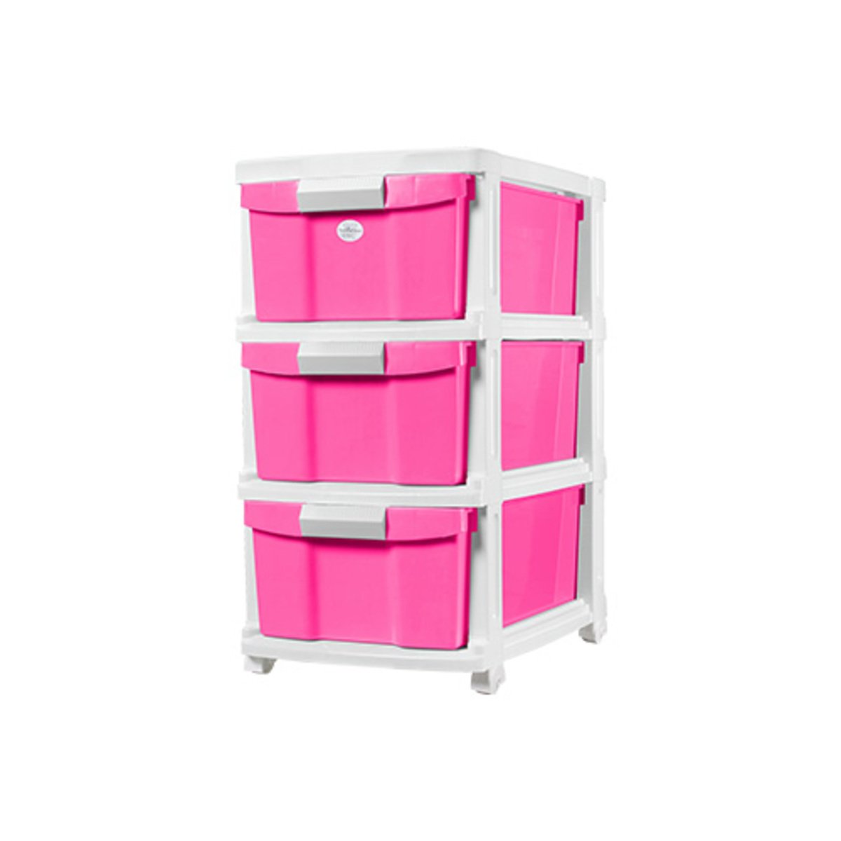JCJ Drawer 3Tiers With Wheel 2523 Assorted Color