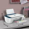 HP DeskJet Ink Advantage Ultra 4828 All-in-One Wireless Printer, White/Blue, 25R76A