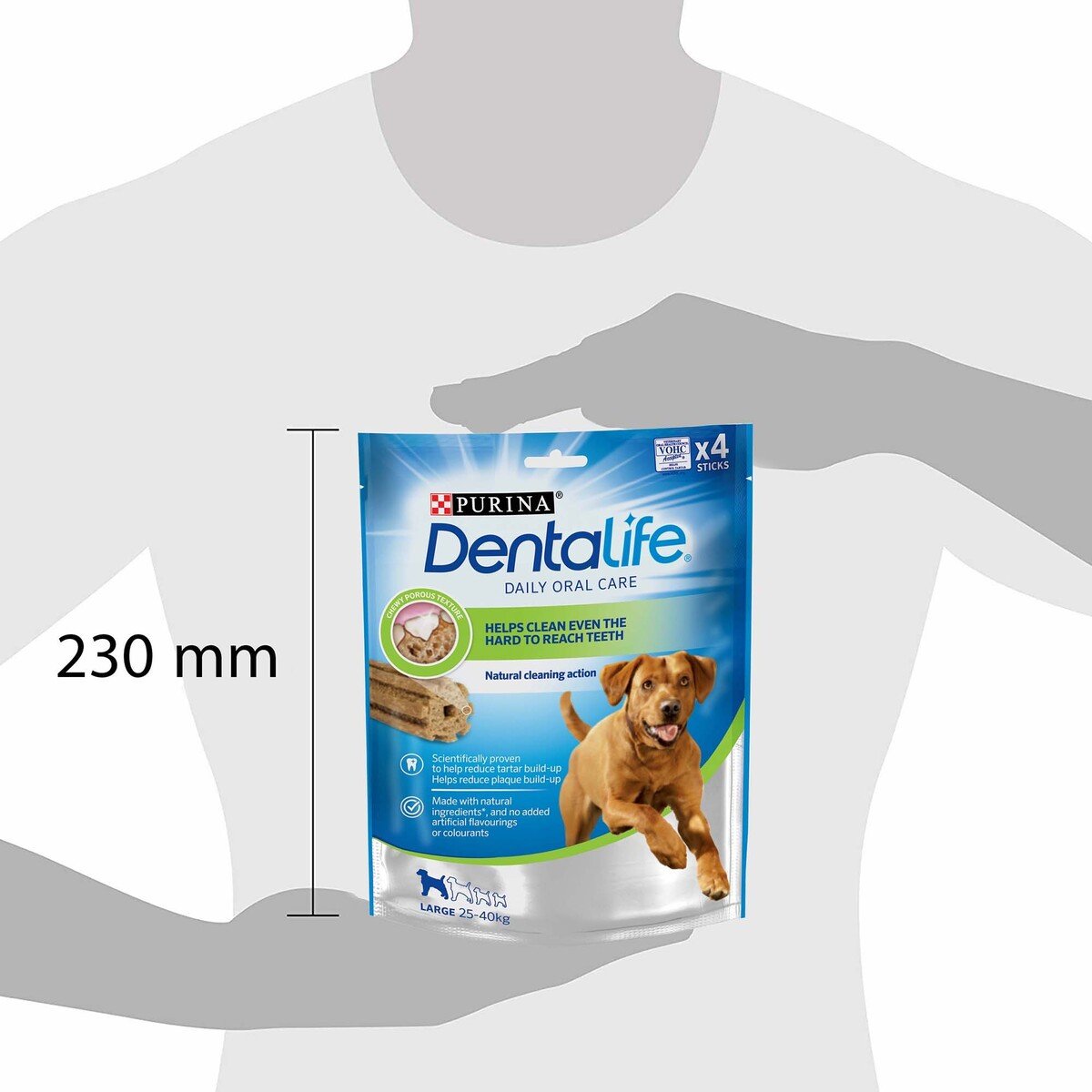 Purina Dentalife Dog Large From 25-40 kg, 142g