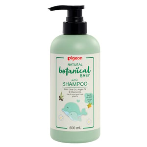 Pigeon Natural Botanical Baby Shampoo With Olive Oil, Argan Oil & Chamomile 500 ml
