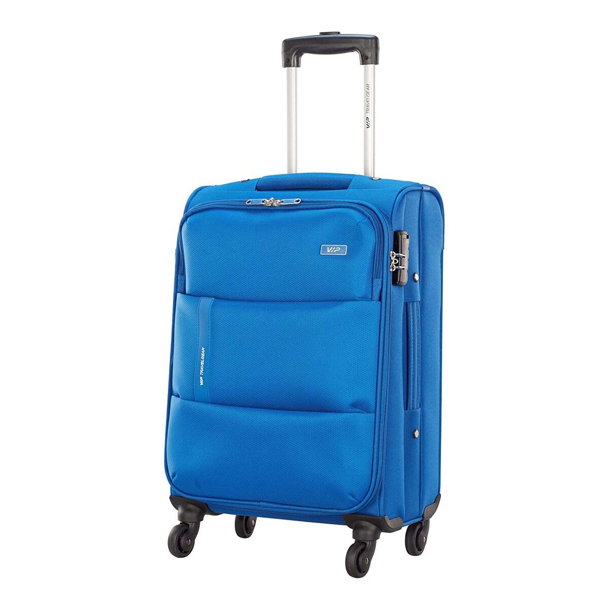 VIP Widget 4 Wheel Soft Trolley, 58 cm, Blue
