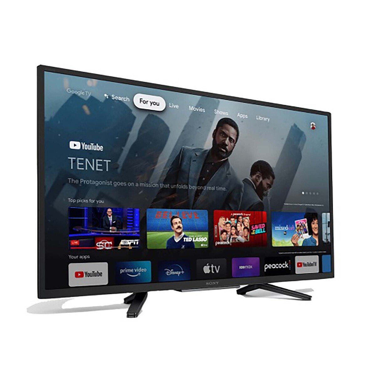Sony 32 inches W830K 720p HD LED HDR TV with Google TV (2022)