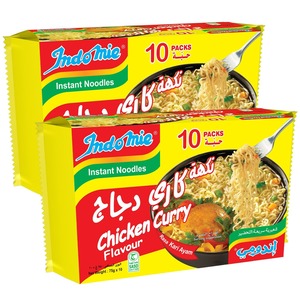 Indomie Chicken Curry Flavour Instant Noodles Value Pack 20 x 75 g