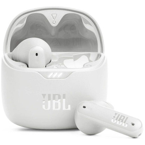 JBL True Wireless Noise Cancelling Earbud, 4 Mics, White,Tune Flex