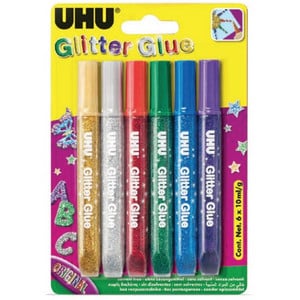 UHU Glitter Glue 6's