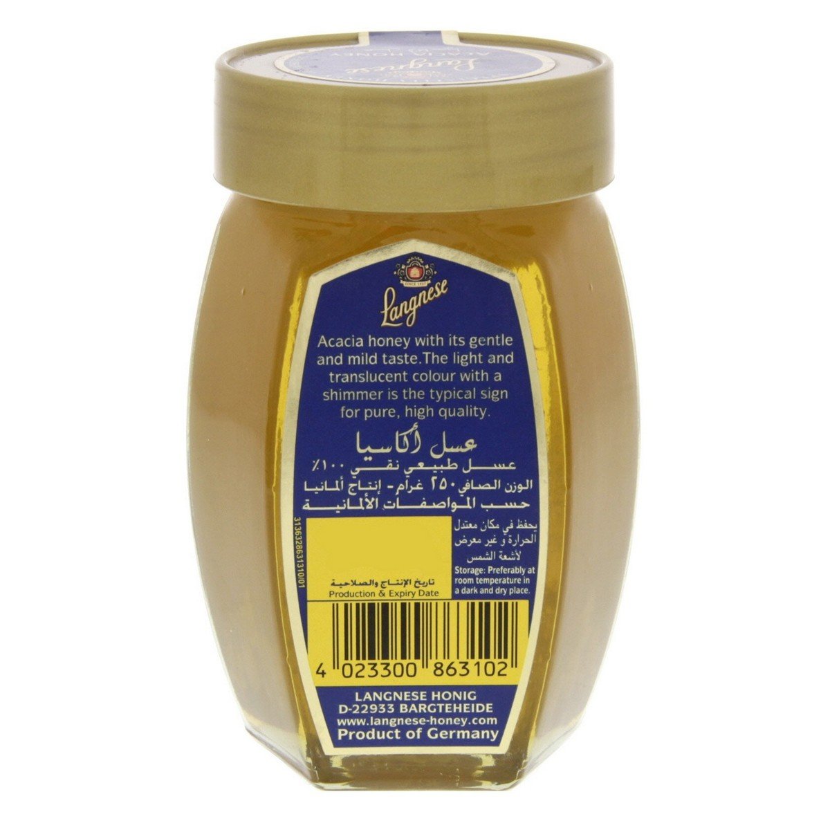 Langnese Acacia Honey, 250 g