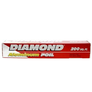 Diamond Aluminum Foil Size 60.9m x 30.4cm 200sq.ft 1pc
