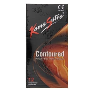 Kamasutra Contoured Condoms 12 pcs