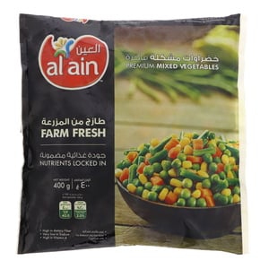 Al Ain Mixed Vegetables 400 g