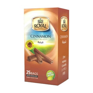Royal Herbs Cinnamon Tea Bags 25 pcs