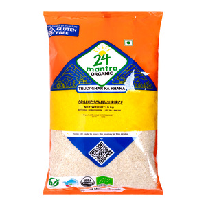 24 Mantra Organic Sonamasuri Rice 5 kg
