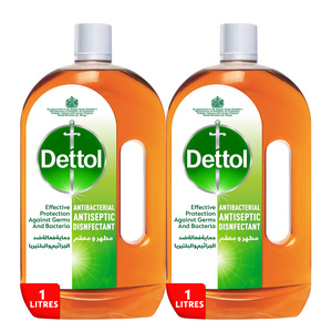 Dettol Antiseptic Disinfectant Value Pack 2 x 1 Litre