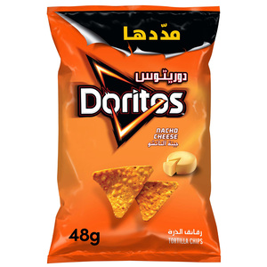 Doritos Nacho Cheese Tortilla Chips 48 g