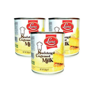 Luna Sweetened Condensed Milk Value Pack 3 x 395 g