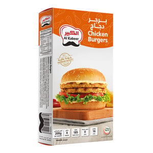 Al Kabeer Chicken Burger 4 pcs 200 g