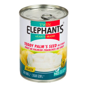 Twin Elephants Toddy Palm's Seed In Syrup 565 g
