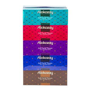 Alokozay Soft Facial Tissues 2ply 5 x 200 Sheets