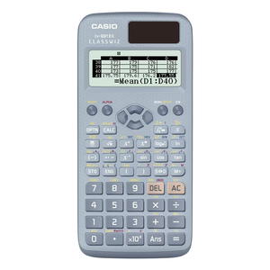 Casio 10 + 2 Digits Scientific Calculator, 552 Functions, Blue, FX-991EX-BU