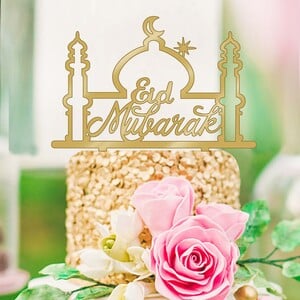 Party Fusion Eid Mubarak Cake Topper, Assorted, JM00181