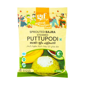 Great Indian Food Sprouted Barja Steamed Puttu Podi 500 g